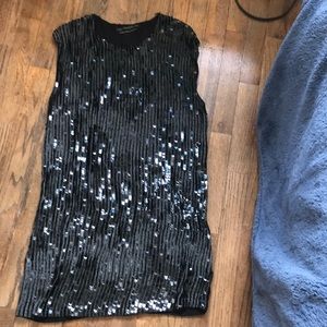 All Saints sequin dress